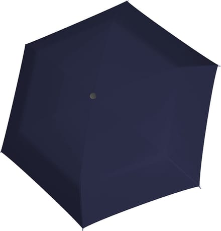 doppler Paraplu Fiber Smart Close Uni Navy Donkerblauw
