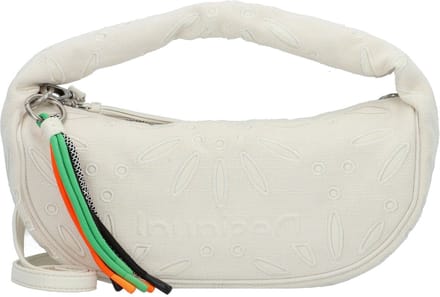 Desigual Handtas Schoudertas Summer Dandelion Bangor Hand Bag White Wit