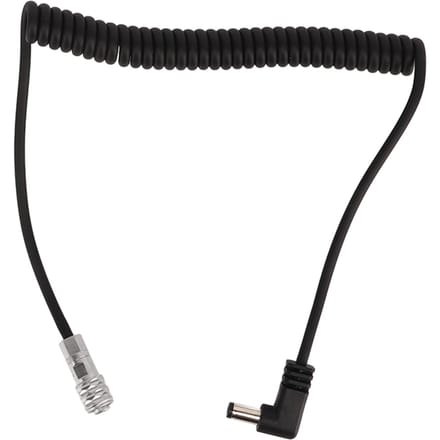 2-pins veer voedingskabel plastic DC camera veer voedingskabel vervangingsaccessoire voor BMPCC 4K 6K black