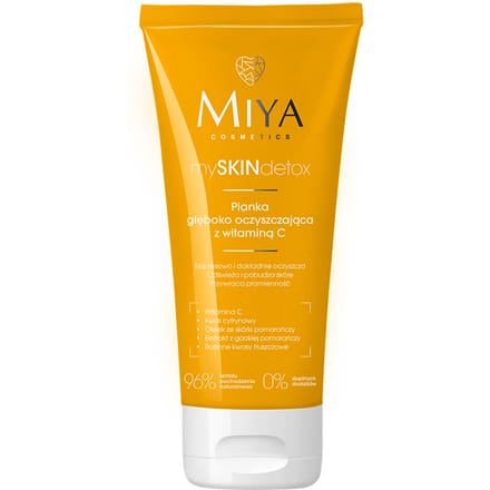 MIYA Cosmetics mySKINdetox Deep Cleansing Foam Vitamin C 100 ml
