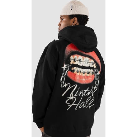 Ninth Hall Logo Play Hoodie zwart
