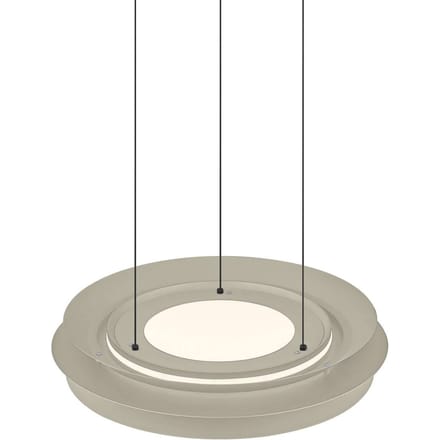 HELL LED hanglamp Lys, zandkleurig, Ø 45cm, CCT, afstandsbediening