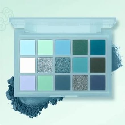 UCANBE  - Azure Phoenix 15-Color Eyeshadow Palette 10.8g