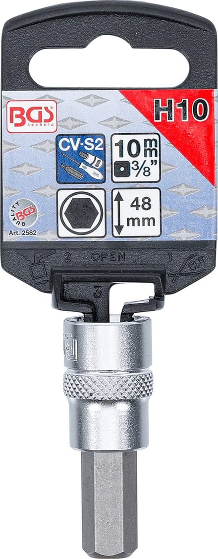 BGS Dopsleutelbit 3/8 INBUS 10 mm
