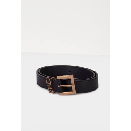 GUESS Logo Belt Jet Black A996 Größe: S | Gürtel Outlet | Damen | Schwarz