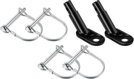 Fietskar Koppeling - Aanhanger Montage - Veilig Transport - Robuuste Snelkoppeling - 11mm Schroefdiameter