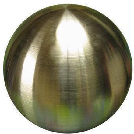 RVS ontstoor bol mat 12 cm