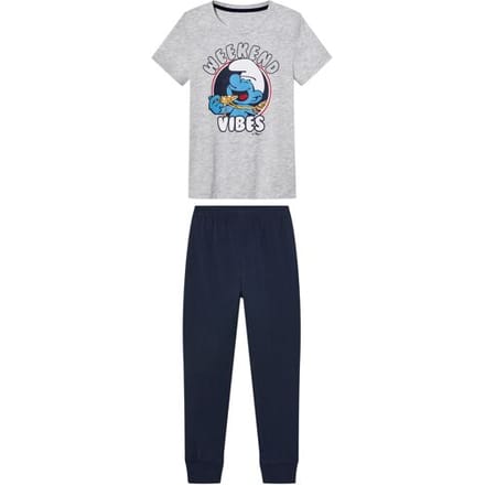 Lidl Kinderpyjama (Grijs/donkerblauw, 98/104)