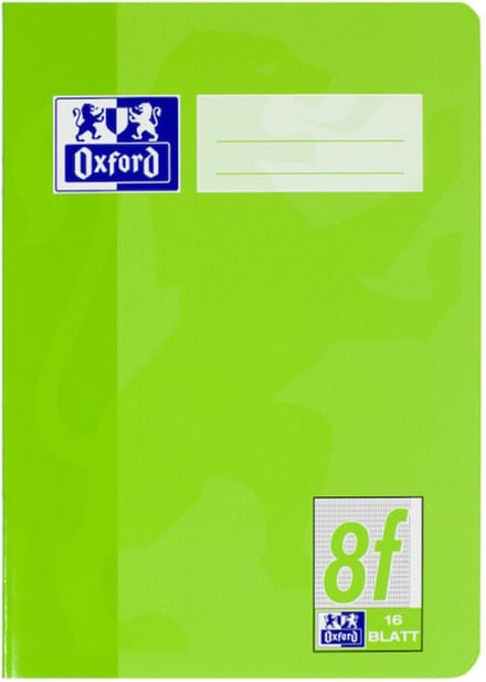 Oxford 100050370 schrijfblok & schrift Groen A5