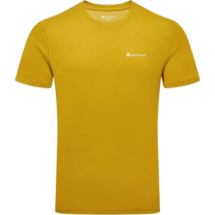 Montane Dart T-shirt Met Korte Mouwen Geel S Man