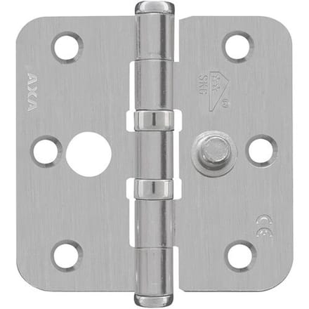 AXA kogellagerscharnier 76x76mm RH RVS SKG**