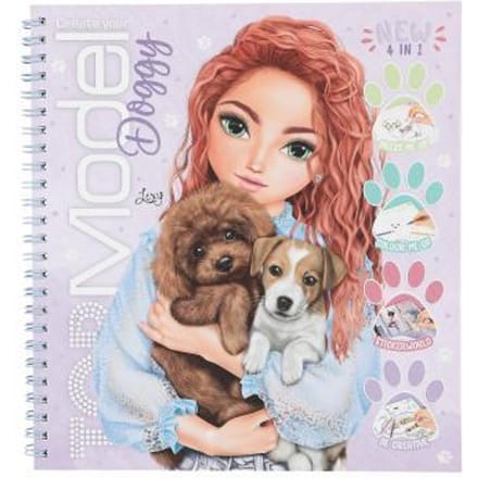 Top Model Create your TOPModel Doggy kleurboek Kleurboeken