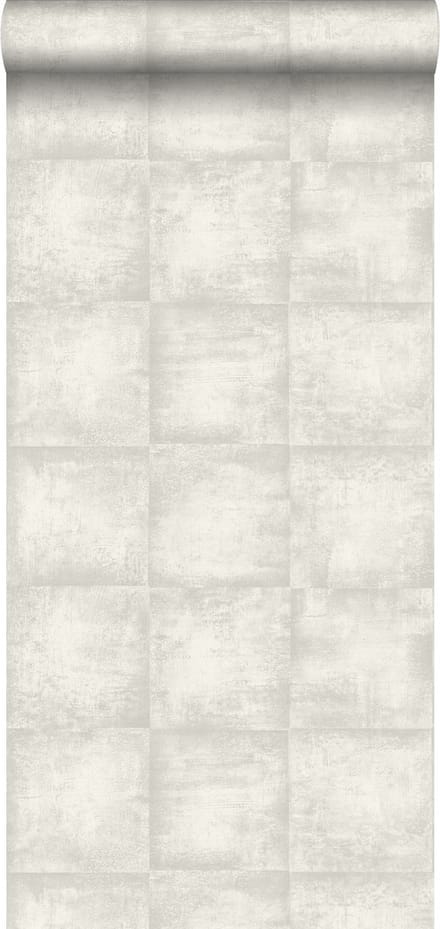 ESTAhome behang betonlook lichtgrijs - 53 cm x 10,05 m - 138202