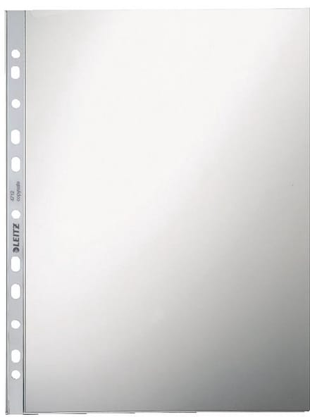 Leitz Premium Kwaliteit Showtas - A4 - 0,08 mm - 11-gaats - 100 stuks - Transparant