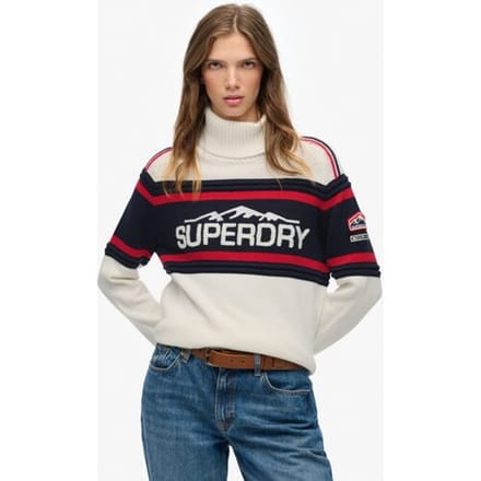 Superdry Apres Ski Coltrui White Grootte: 36