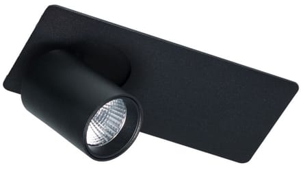 ETH Peter Plafondspot 1 lichts 5w 2700k Zwart