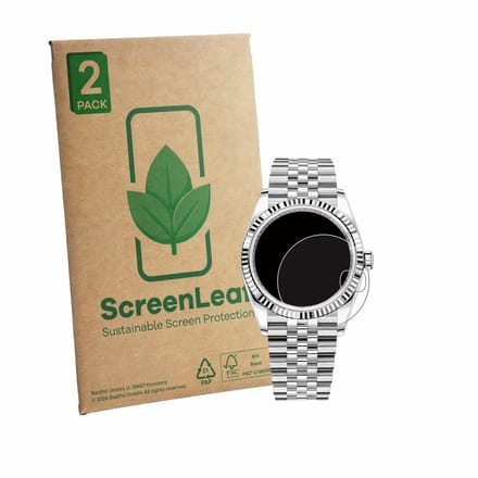 2 Stuks Screenprotector voor Rolex Datejust 36 - Hoogwaardige Beschermfolie transparant