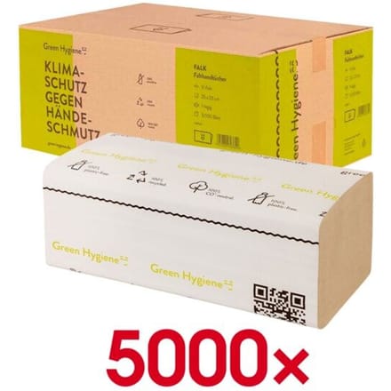 FALK - Handdoekjes Z-vouw 100% recycled 1laags