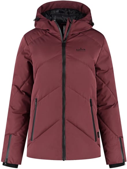 Kjelvik Sue Dames Outdoorjas - Burgundy