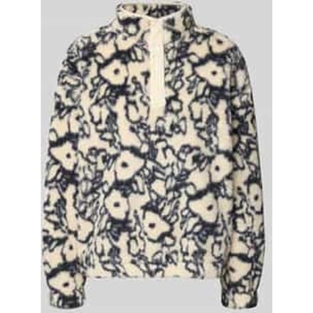 Sherpa jacket met opstaande kraag