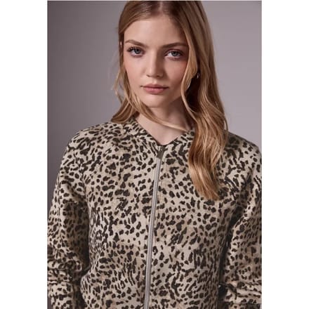 Blouson met leopatroon