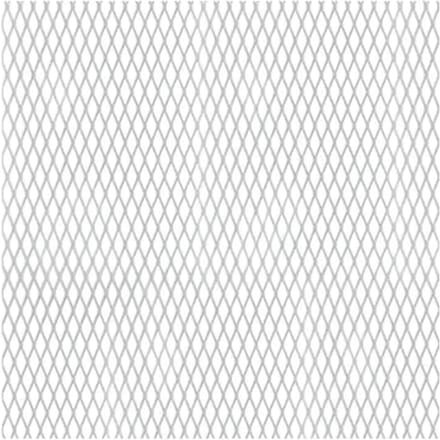 Alberts Metaalgaasplaat - Staal - Uitgevouwen Metaal - 120x1000x2,2mm