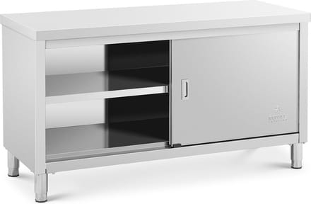 RVS werkkast - ECO - 150 x 60 cm - 600 kg - Royal Catering RCSSCB-150X60-E