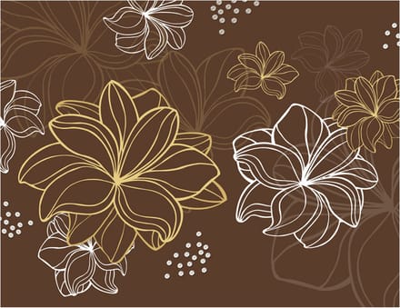 Fotobehang - Autumnal flora.