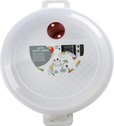 Urban Living Magnetronschaal met deksel/ventiel - 1 liter - kunststof
