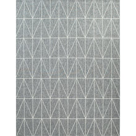 Binnen- en buitenkleed Bruna grijs  80x150 cm