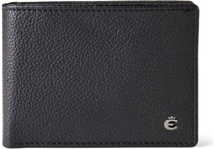 Esquire Houston Portemonnee RFID-bescherming Leer 10 cm - Jongens - Horizontaal - schwarz