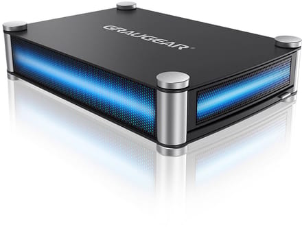 Graugear G-5251 - Externe behuizing 5.25" - SATA-600 - USB 3.2 - zwart