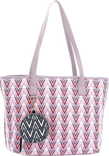 VALENTINO Shopper Schoudertas Tonic Tote Rosa / Multi Veelkleurig
