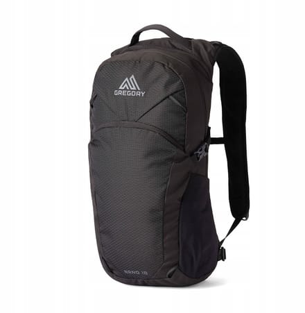 GREGORY vrijetijdsrugzak rugzak Nano 18 Backpack Optic Black zwart