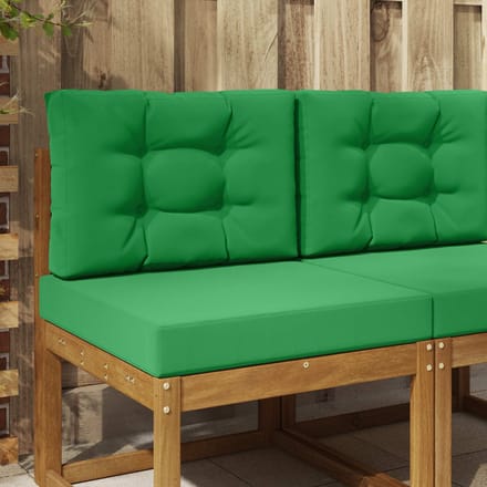 vidaXL - Buitenbankkussen - Polyester - Groen - 60 - x - 60 - cm