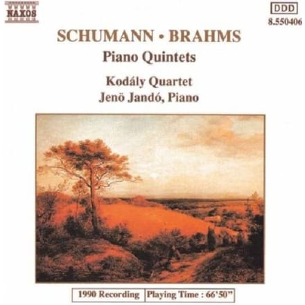 Jenö Jandó, Kodály-Quartett - Schumann/Brahms:Piano Quintets (CD)