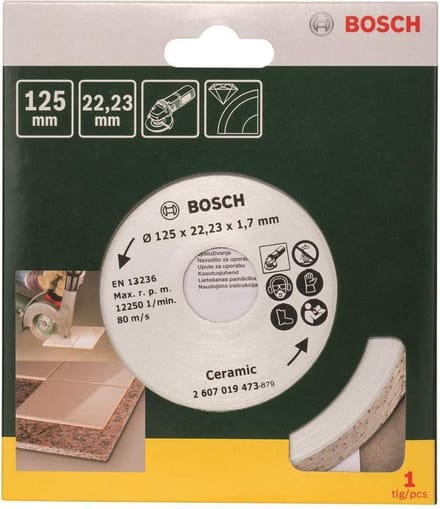 Bosch Diamanstschijf 125 mm -  Tegels