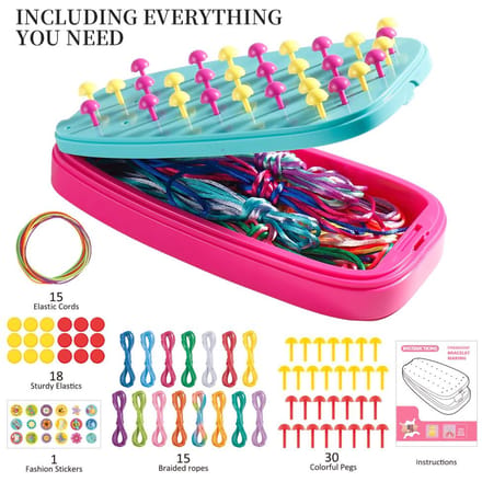 DIY Armbandenmaker Knutselpakket voor Kinderen & Studenten Elastische Houder