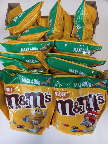 M&m's M&ms chocolade pinda peanut - Multipak 18 x 400 gram