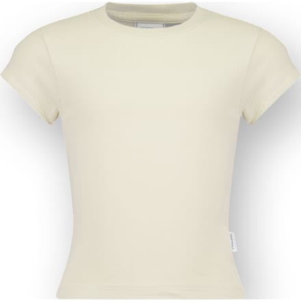 T-shirt Icon-Crop rib tee