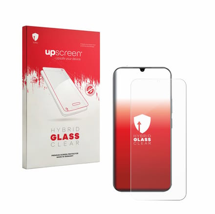 upscreen - Screenprotector voor realme C100 5G - Folie Beschermfolie Beschermglas transparant