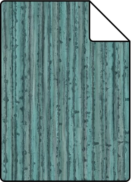 Proefstaal Origin Wallcoverings behang bamboe zeegroen - 26,5 x 21 cm - 347402-S