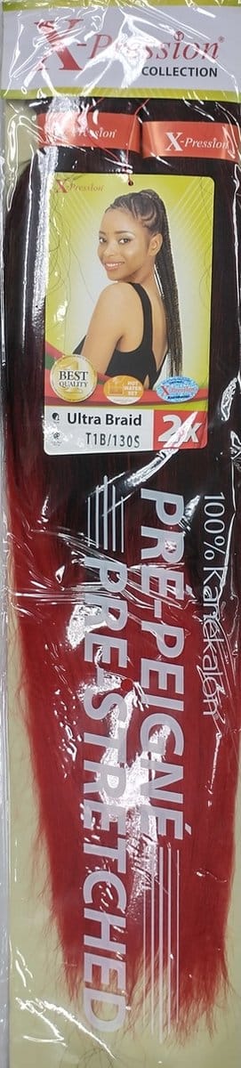 X-PRESSION - ULTRA BRAID PRE-STRETCHED NUMMER T1B/130S