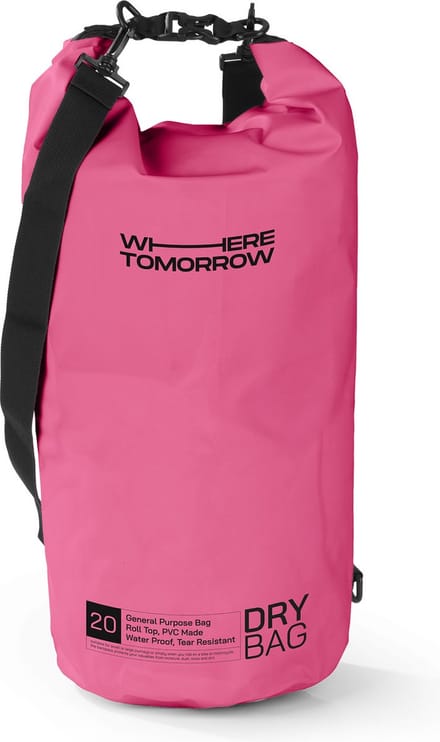 Where Tomorrow Dry Bag 20L - Style 01 - Roze