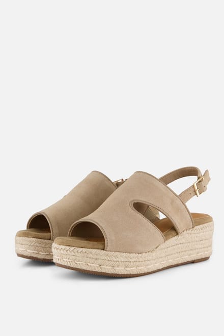 Cellini Sandalen beige Suède - Maat 39