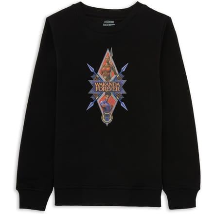 Wakanda Forever Protectors Kids' Sweatshirt - Black - 110/116 (5-6 jaar)