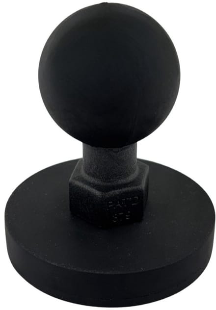 grote schijfmagneet van Ø 64 mm met C-kogel
