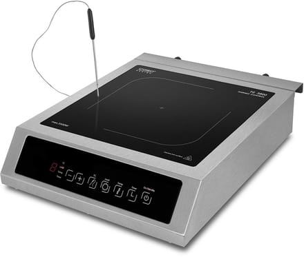CASO Design TC 3500 Thermo Control elektrische kookplaat met losse thermometer