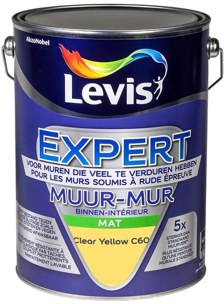 Levis - Expert Muur Binnen Mix - Clear Yellow C60 - Mengverf - 5 L