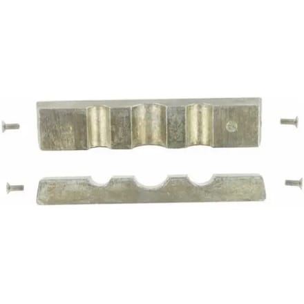 Aluminium bekklem voor bankschroef Var (x2)